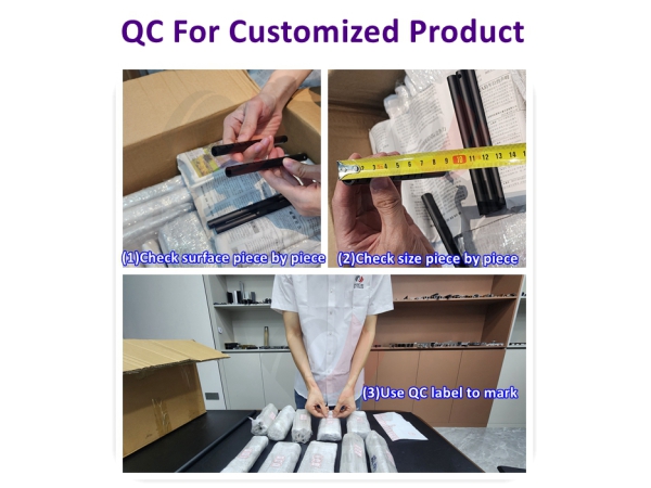 How do you ensure the bulk order matches the approved sample?