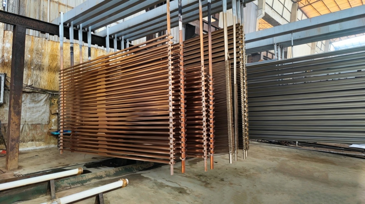 Perfil de aluminio anodizado para muebles