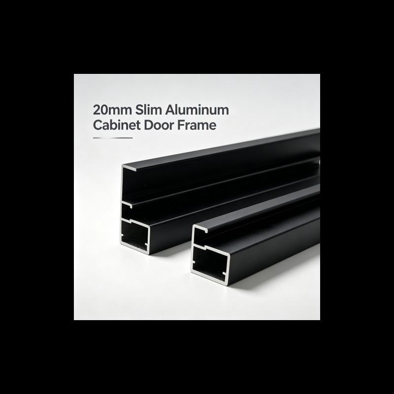 20mm Slim Aluminum Cabinet Door Frame