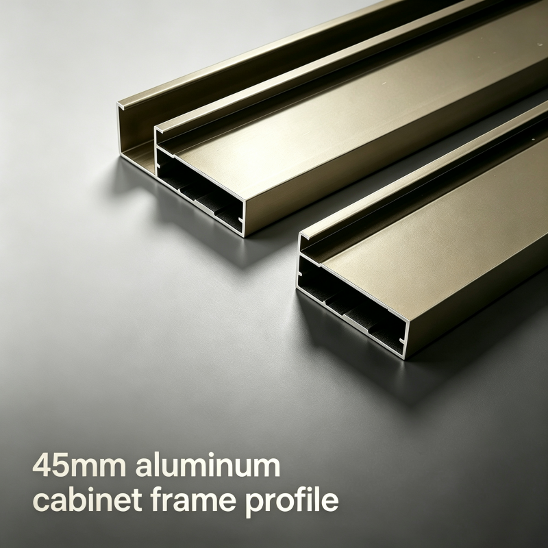 45mm Aluminum Cabinet-Frame-Profile
