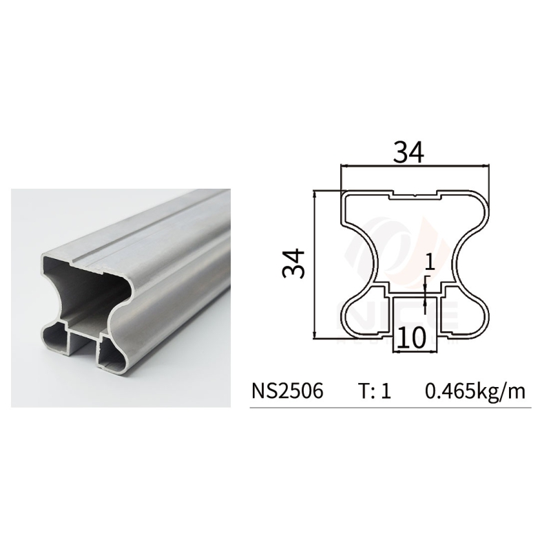 NICE NS2506 Wardrobe Door Profile 1 System