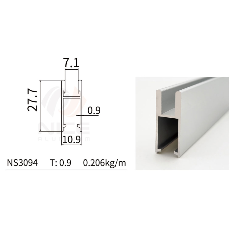 NICE NS3094 Wardrobe Door Profile 4 System