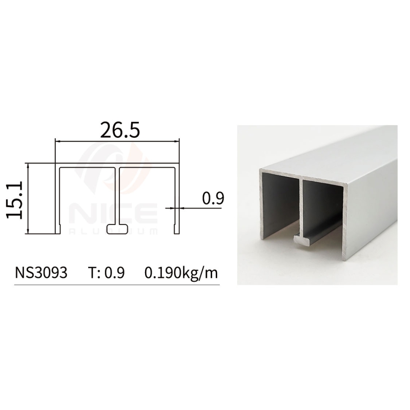 NICE NS3093 Wardrobe Door Profile 4 System