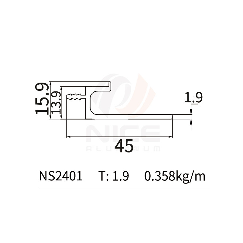 NICE NS2401 L Profile
