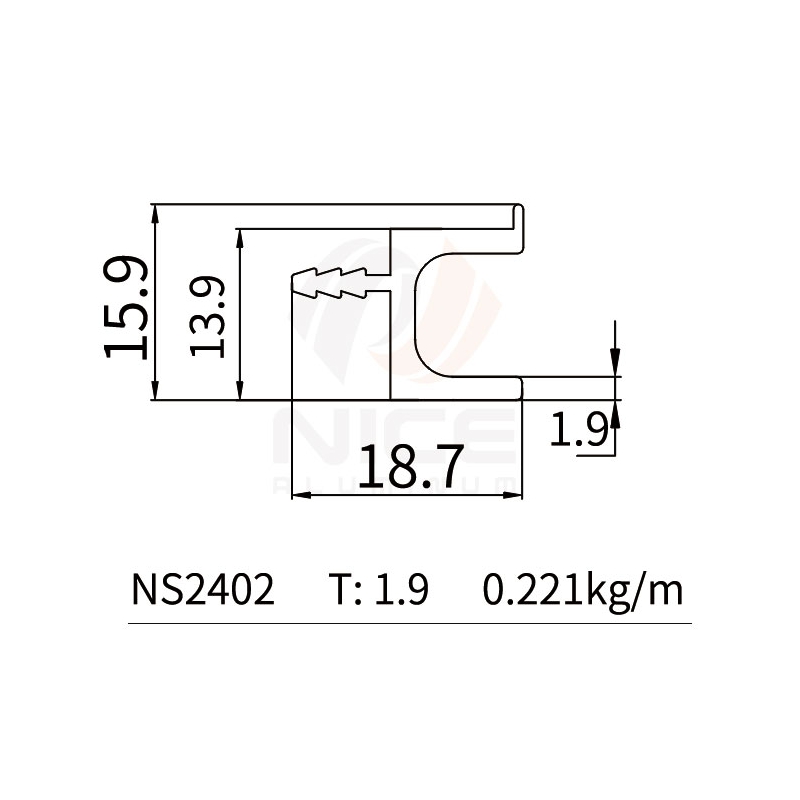 NICE NS2402 L Profile