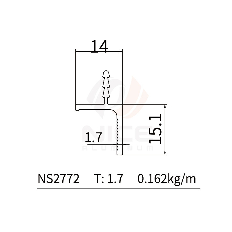 NICE NS2772 Perfil en L