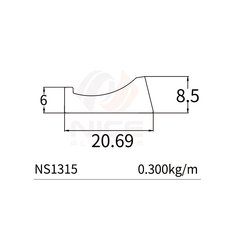NICE NS1315 T Profile