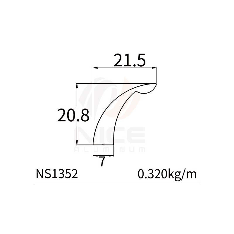 NICE NS1352 T Profile