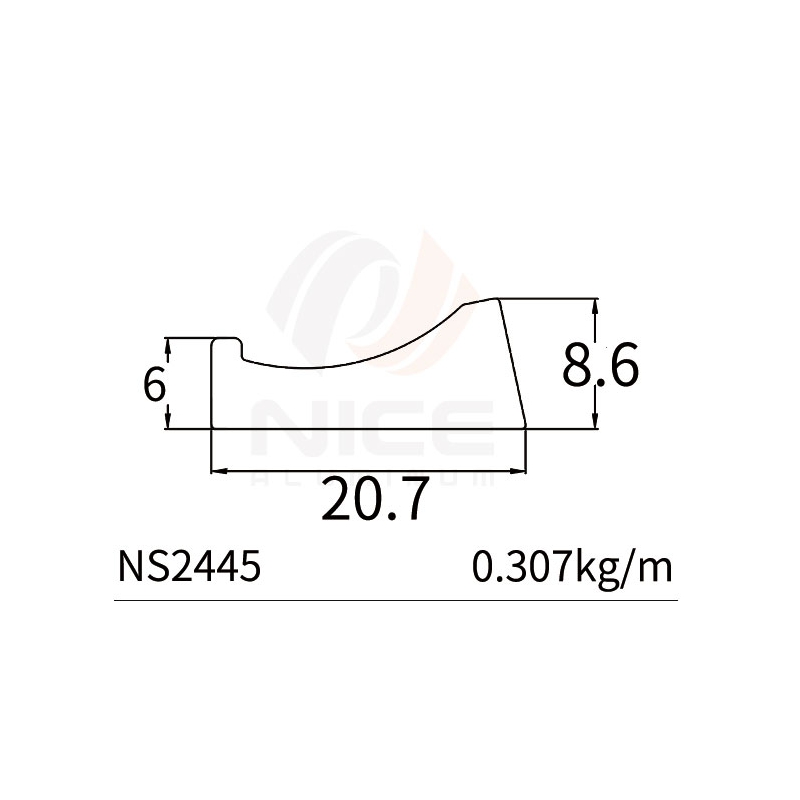 NICE NS2445 T Profile