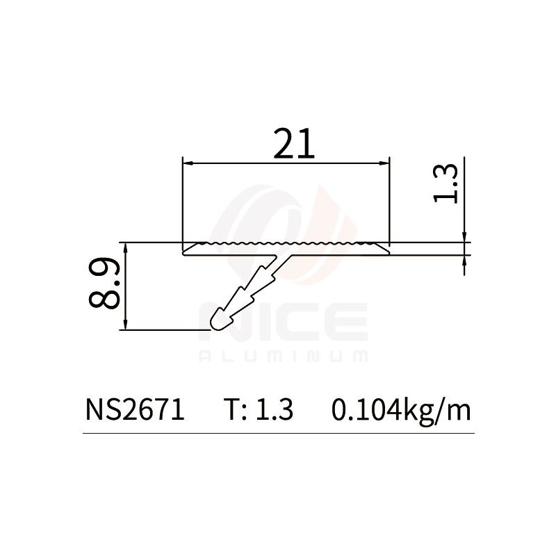 NICE NS2671 T Profile