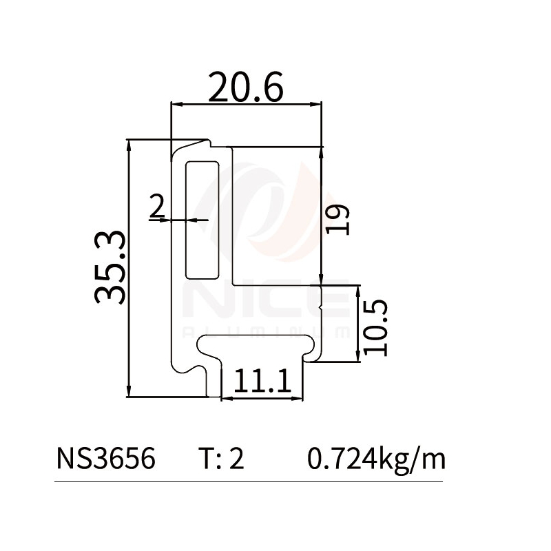 NICE NS3656 Handrail