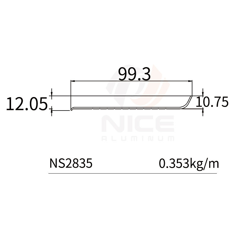 NICE NS2835 Skirting Board