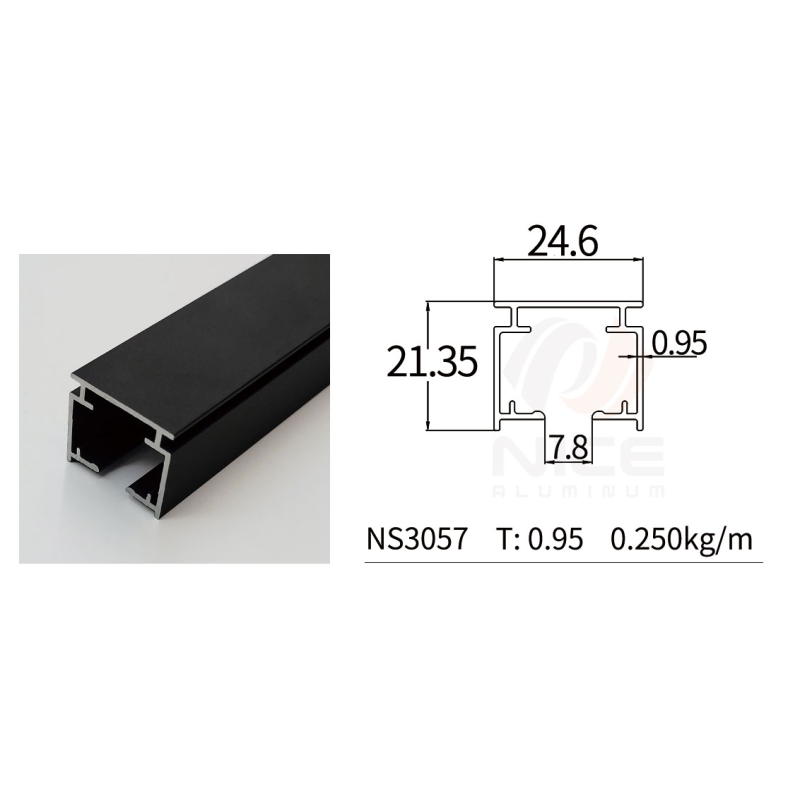 NICE NS3057 Sliding Door Track