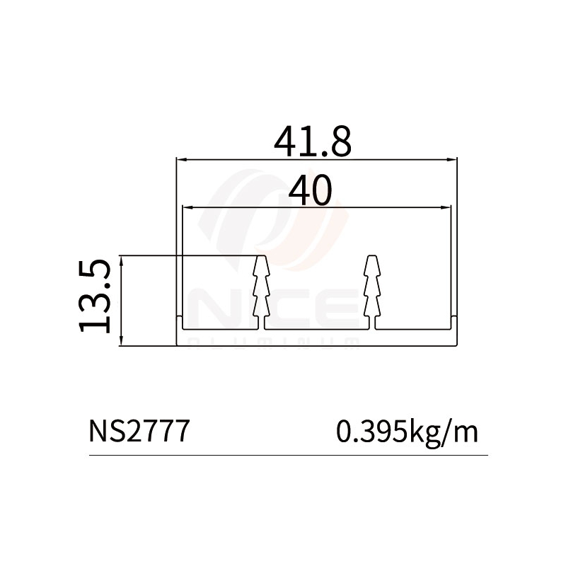 NICE NS2777 Trim Strip