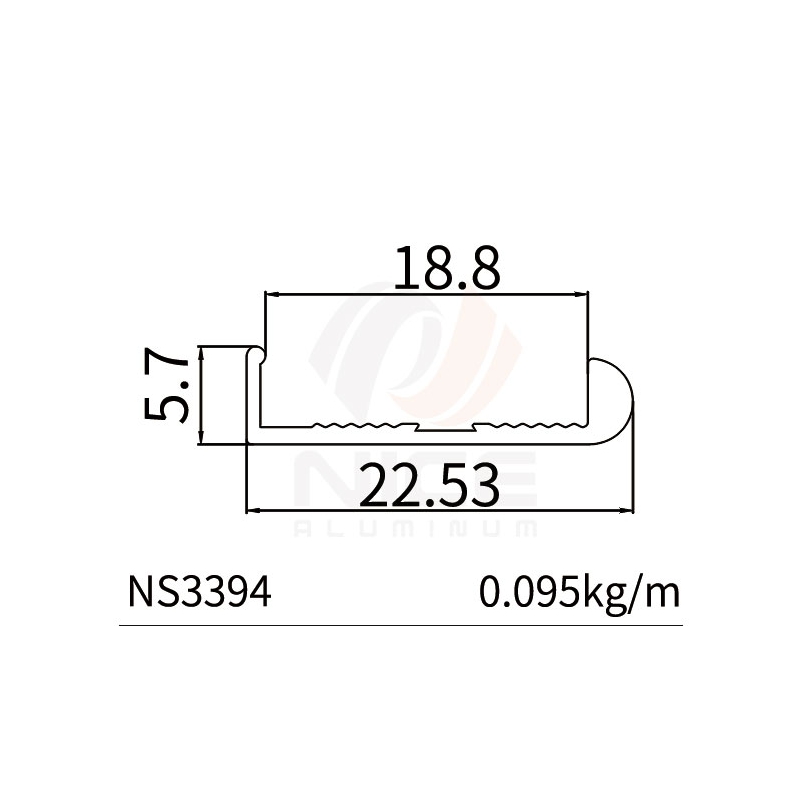 NICE NS3394 Trim Strip