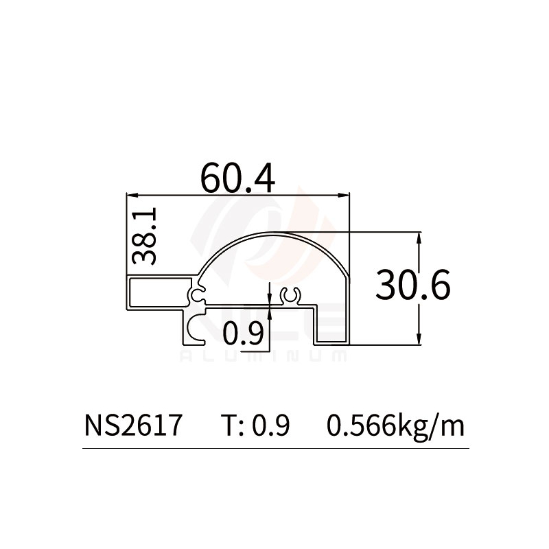 NICE NS2617 U Profile